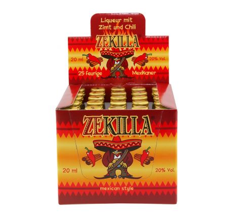 ZEKILLA mexican style Partybox 25x0,02 ltr.