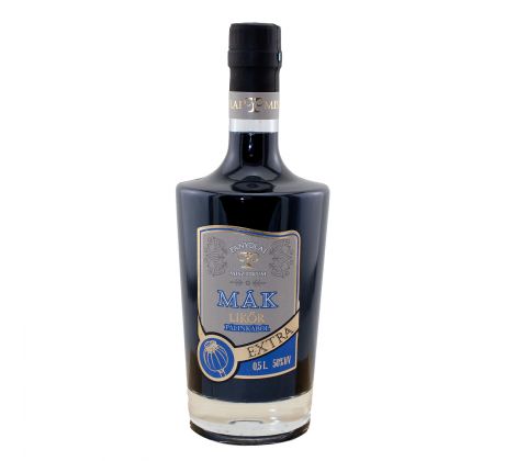 Panyolai Mystic Mohnlikör Mak Extra / Misztikum Máklikőr, 50% Vol. 0,5 ltr.