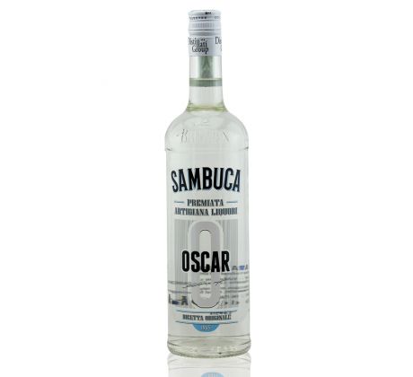 Sambuca Oscar / Anis Likör aus Italien / 38% Vol. 1,0 ltr. / Primiata Artigiana