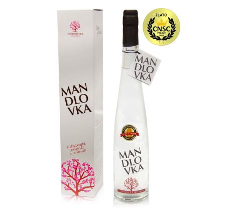 Mandel 0,5 l 38% in einer Geschenkbox