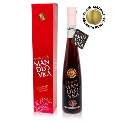 Sauerkirsch - Mandel 0,5 l 33%  in einer Geschenkbox